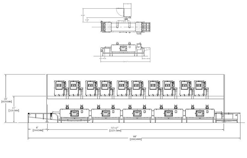 Microwave Drier Mechanical Drawing- Cellencor