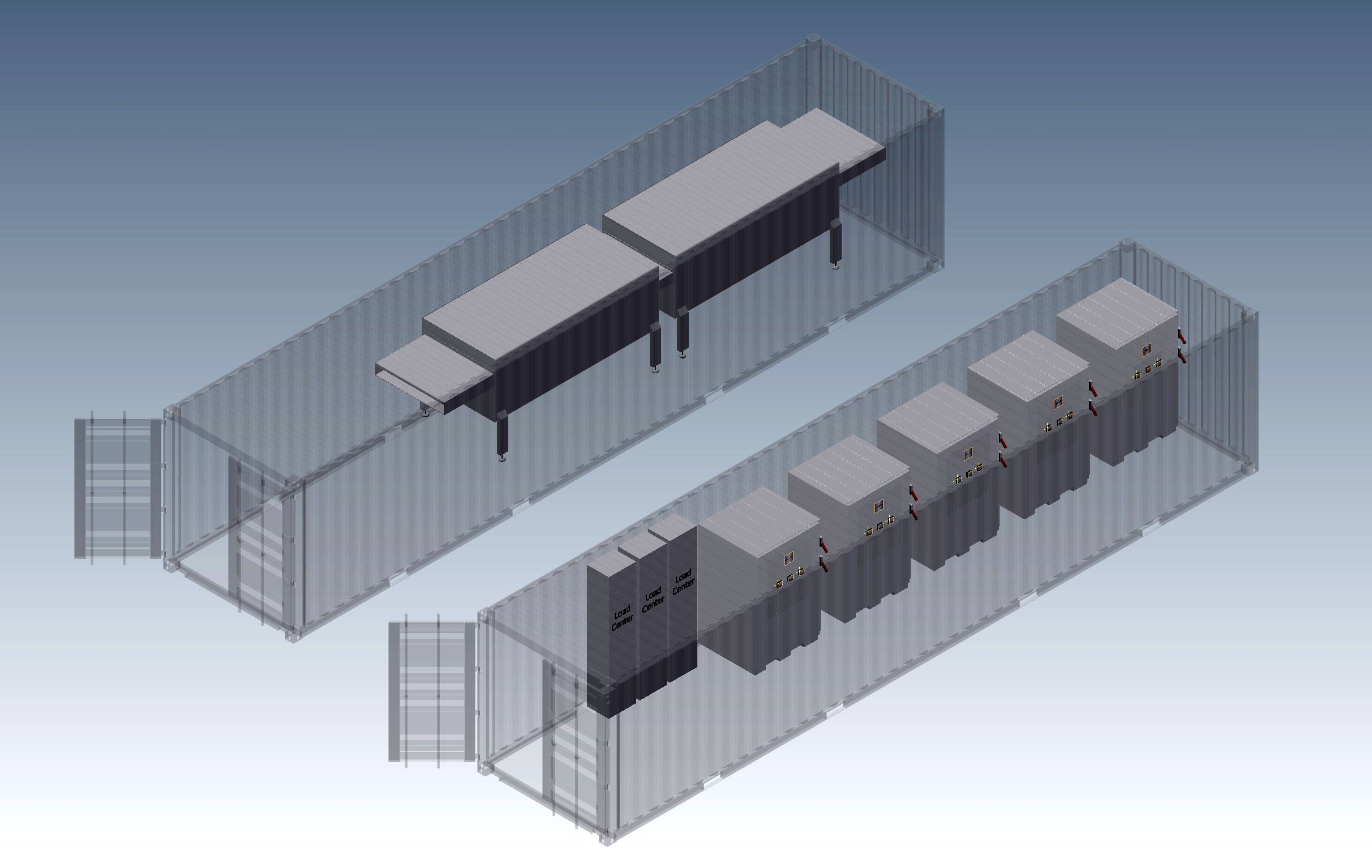 Portable Microwave Generators Shipping Container Model- Cellencor