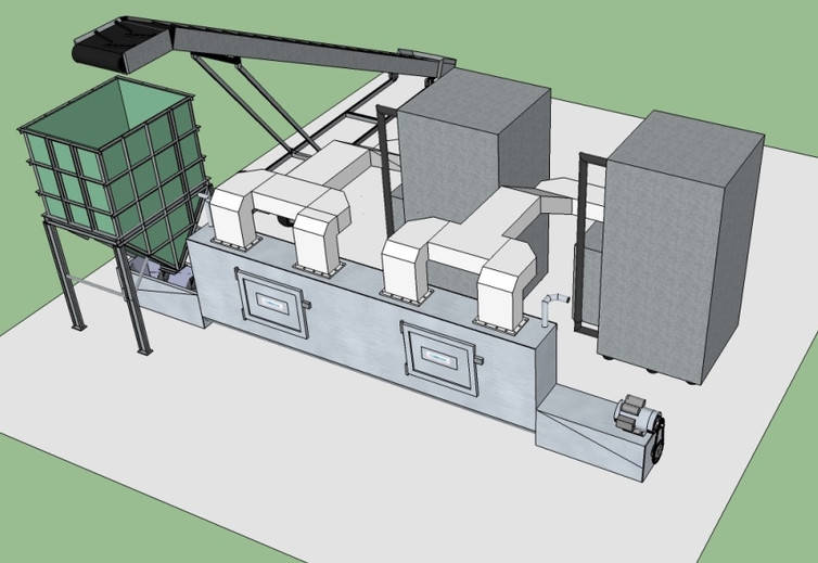 Custom Microwave Augur Rendering- Cellencor